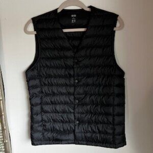 Uniqlo Black Ultralight Down Vest Men's S Women’s S/M